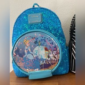 New with tags Disney Loungefly princess backpack